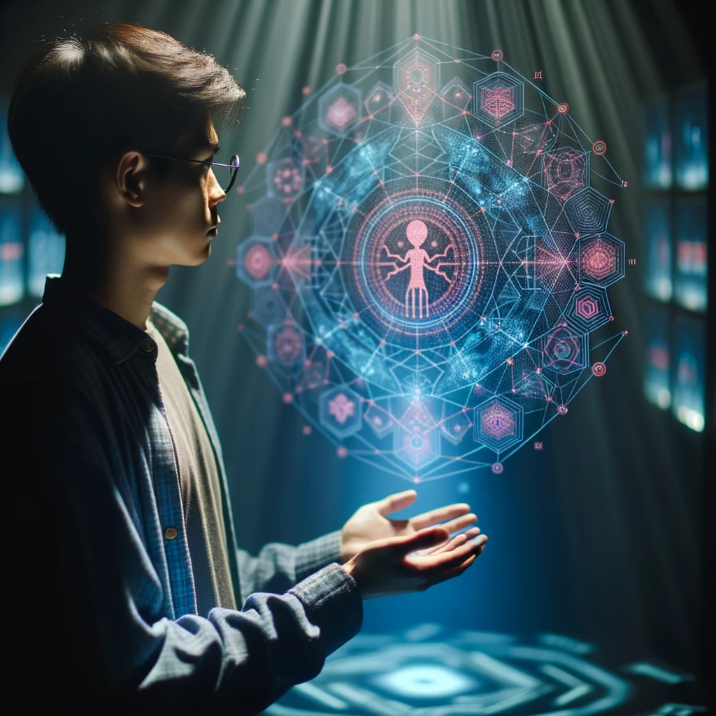 宇宙からのメッセージを受け取る人